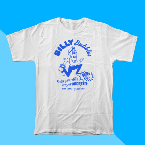 Local Business Tee – Billy Bubbles